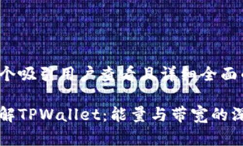 思考一个吸引用户查看且详细全面的优秀

深入了解TPWallet：能量与带宽的深度解析